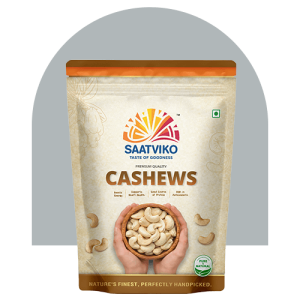 Premium Cashews 200gm | Fresh & Crunchy Kaju – Saatviko