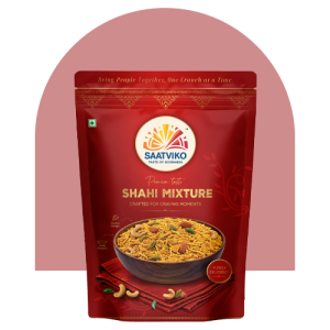 Saatviko Premium Shahi Mixture | Rich & Royal Indian Namkeen