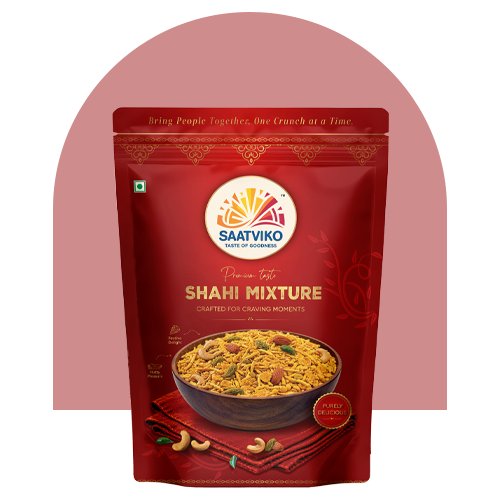 Saatviko Premium Shahi Mixture | Rich & Royal Indian Namkeen