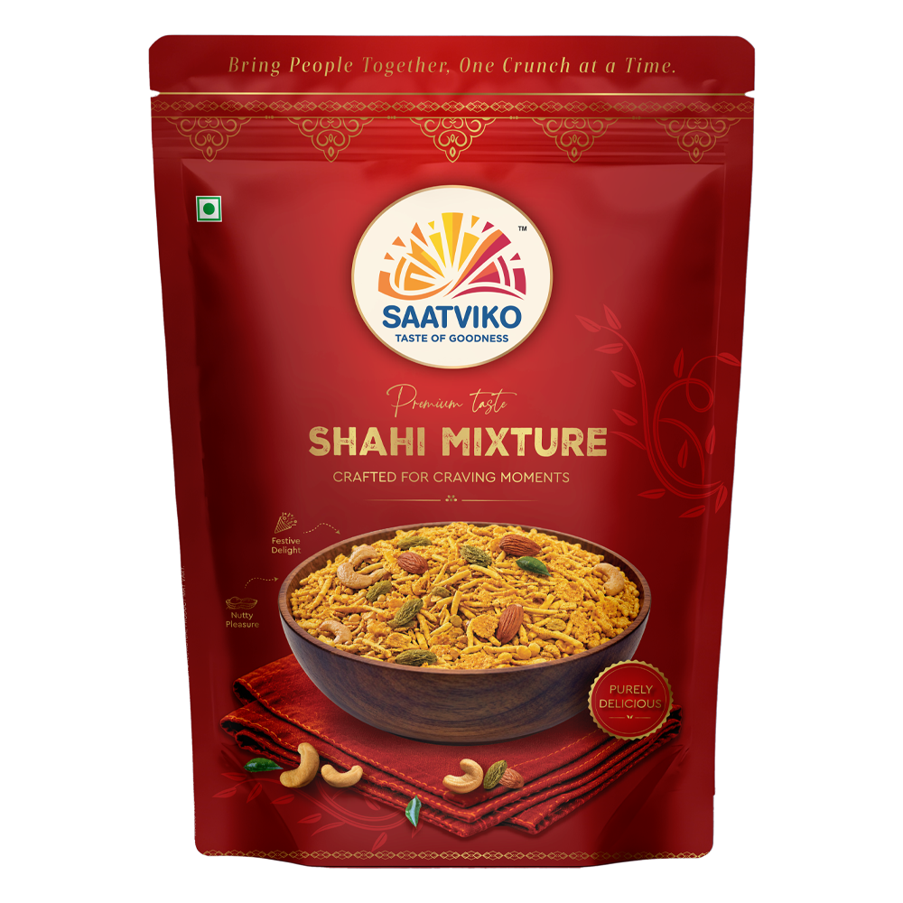 Saatviko Premium Shahi Mixture | Rich & Royal Indian Namkeen - Image 2